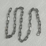 8MM Pure Titanium Necklace Welded Chain
