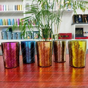 300ml Outdoor Double-layer Pure Titanium Water Cup Beer Cup Coffee Cup With Lid