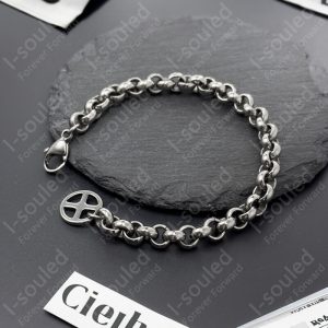 7mm Ultra Light TA1 Pure Titanium O Chain Bracelet