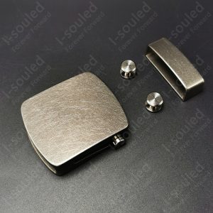 Pure Titanium Roller Leather Automatic Belt Buckle 35mm|38mm