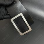 Hypoallergenic Pure Titanium O Shaped Belt Buckle With Genuine Leather Belt
