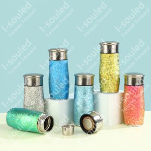 Double-layered Pure Titanium Thermos Water Bottles | High-looking | 260ML Small-capacity Portable Cup|Women's Best Gift