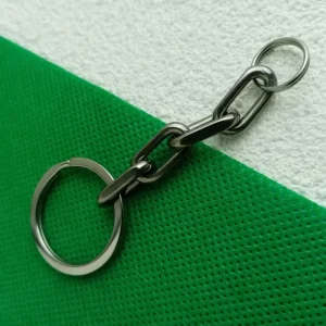 8mm ultra light short chain (titanium ring 28mm, titanium ring 12mm)