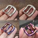 2.0cm pure titanium women's belt buckle anti allergic