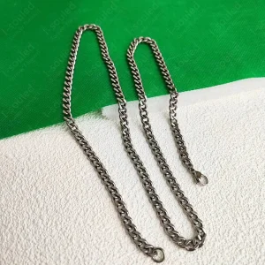 5.5 MM True Titanium Necklace Wearing Every Day (Hypoallergenic Nickel Free Chain)
