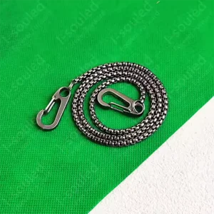 61cm Handmade Titanium Fob Keychain - Pants Key Holder Keyring, Durable Unisex Accessory