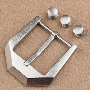 4.0cm pure titanium ice flower style needle buckle belt buckle anti allergic and rust free