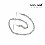 Pure Titanium Cup Chain Tea Lover Anti-Loss Portable Safe Healthy