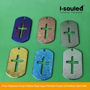 Super Light Blank Dog Tags In 100% Pure Titanium 50*28 Mm Never Rust Promise