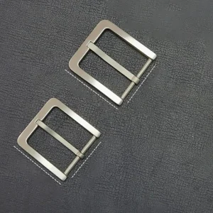 3.5cm/3.8cm pure titanium men's high-end needle buckle belt buckle anti allergic retro smooth buckle head lightweight sweat resi