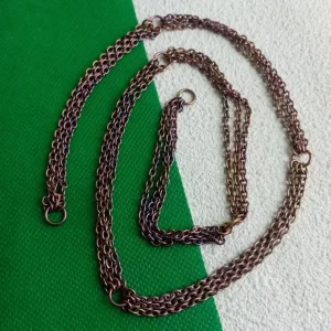 Minimalist Light Luxury 3.0mm Pure Titanium O-Chain Necklace Anti Allergy for Men and Women