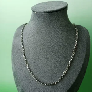 3.5mm Pure Titanium Batch Corner Chain - Women's O-Chain Necklace, Fashion Sweater Chain Jewelry
