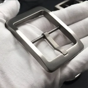 3.5cm/4.0cm pure titanium high-end business needle buckle versatile
