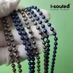 4MM Hypoallergenic Nickel Free Titanium Ball Chain for Sensitive Skin | Itchy Neck No More | Safe for Everyone