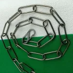 16.5mm pure titanium welded chain anti allergic industrial grade corrosion-resistant lightweight outdoor anti-skid chain