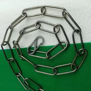 16.5mm pure titanium welded chain anti allergic industrial grade corrosion-resistant lightweight outdoor anti-skid chain