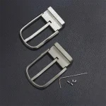 3.5cm/3.8 pure titanium business versatile smooth buckle waterproof, anti allergic, lightweight, sweat resistant and corrosion-r