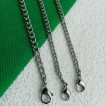 Pure Titanium O-Chain (3.4mm/4.2mm) - Lightweight & Waterproof, Non-Fading Material, Minimalist Jewelry for Men/Women
