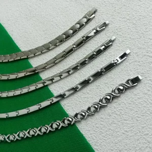 Pure titanium minimalist natural style trendy bracelet