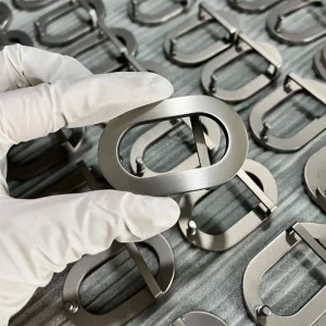 3.0cm pure titanium women's interior track buckle anti allergic versatile buckle head