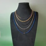 5.2mmpure titanium O-chain necklace, suitable for both men and women as titanium jewelry