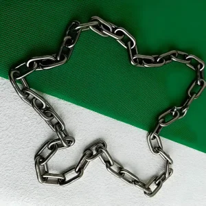 14mm Titanium Hip-Hop Beast Necklace - Unbreakable Street Dominance  Sweatproof  Rapper Chain