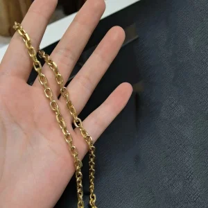 Men's & Women's 5.2mm Solid Titanium Chain In Square Link Cable Style