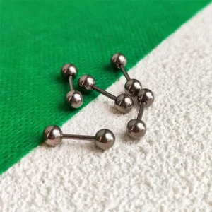 Body Pierced Grade 23 Implant Grade Titanium Nipple Barbells Great for Metal Sensitivity