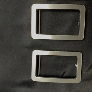 3.5cm/3.8cm pure titanium men's O-letter business versatile interior belt buckle, anti allergic retro smooth buckle head, lightw