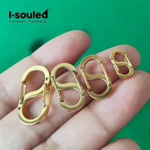 Mini Titanium Buckle Clip｜ EDC Keychain Tool Clip｜ Bracelet Clasp Outdoor Gear